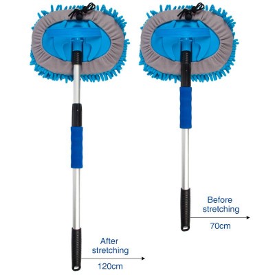 Car Wash Tool Wheel Washing Tyre Brush Wheel And Tire Cleaner Portable Cleaning Car Brush Chenille Microfiber Car Wash Mop Mitt